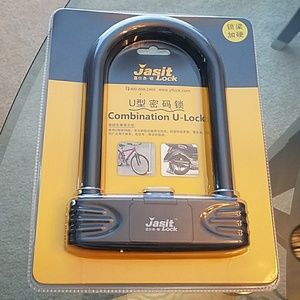 Combination bike lock